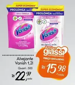 Giassi Supermercados Alvejante Vanish oferta
