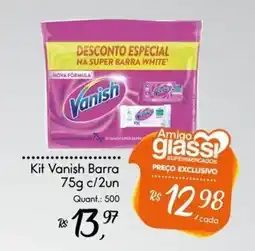 Giassi Supermercados Kit Vanish Barra oferta