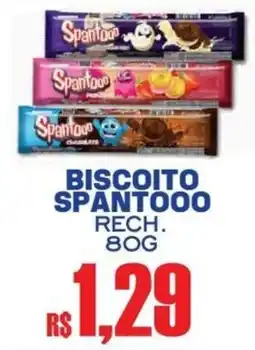 Supermercado Vitorino biscoito spantooo rech. oferta