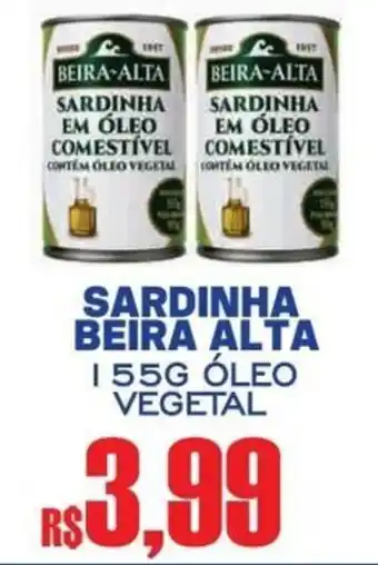 Supermercado Vitorino Sardinha beira alta oferta