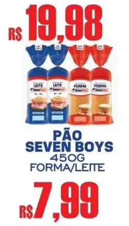 Supermercado Vitorino pão seven boys oferta