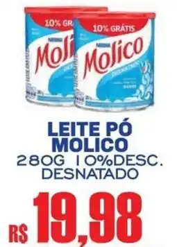 Supermercado Vitorino Leite pó molico desnatado oferta