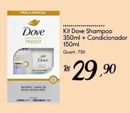 Giassi Supermercados Kit Dove Shampoo oferta
