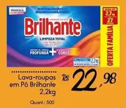 Giassi Supermercados Lava-roupas em Pó Brilhante oferta