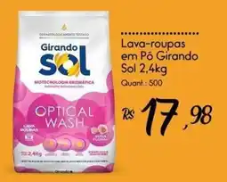 Giassi Supermercados Lava-roupas em Pó Girando Sol oferta