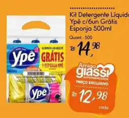 Giassi Supermercados Kit Detergente Líquido Ypé oferta