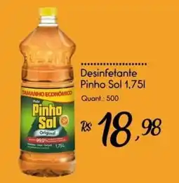 Giassi Supermercados Desinfetante Pinho Sol oferta