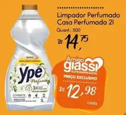Giassi Supermercados Limpador Perfumado Casa Perfumada 2l oferta