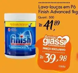 Giassi Supermercados Lava-louças em Pó Finish Advanced oferta