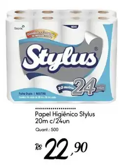 Giassi Supermercados Papel Higiênico Stylus oferta