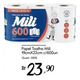 Giassi Supermercados Papel toalha mili oferta