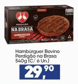 Imec Supermercados Hambúrguer Bovino Perdigão na Brasa oferta