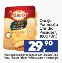 Imec Supermercados Queijo Parmesão Cilindro Président oferta
