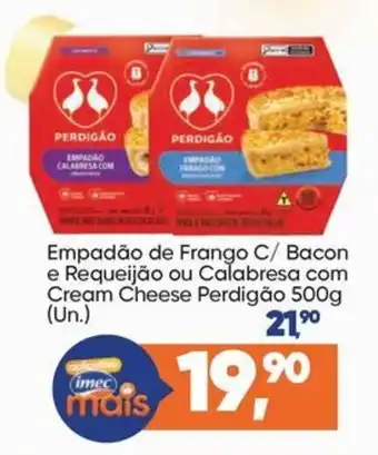 Empadão de Frango C/ Bacon e Requeijão ou Calabresa com Cream Cheese
