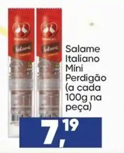Imec Supermercados Salame Italiano Mini Perdigão oferta