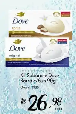 Giassi Supermercados Kit Sabonete Dove oferta