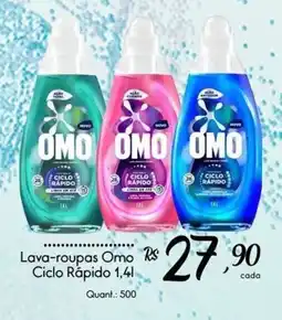 Giassi Supermercados Lava-roupas Omo Ciclo Rápido oferta