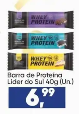 Imec Supermercados Barra de Proteína Lider do Sul oferta