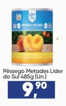 Imec Supermercados Pêssego Metades Líder do Sul oferta