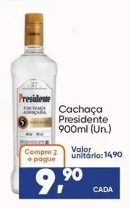 Imec Supermercados Cachaça presidente oferta