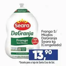 Imec Supermercados Frango s/ miúdos da granja oferta