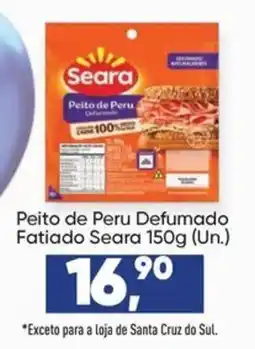 Imec Supermercados Peito de Peru Defumado Fatiado Seara oferta