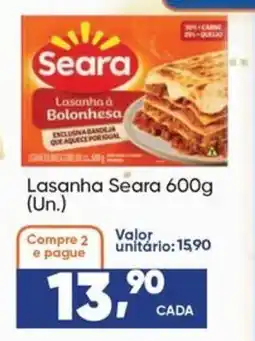 Imec Supermercados Lasanha seara oferta