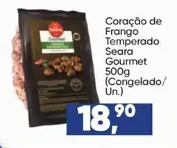 Imec Supermercados Coração de Frango Temperado Seara Gourmet oferta