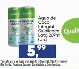 Imec Supermercados Água de coco integral qualicoco oferta