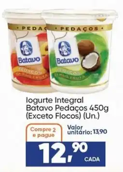 Imec Supermercados logurte integral batavo pedaços oferta