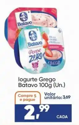 Imec Supermercados logurte grego batavo 100g oferta