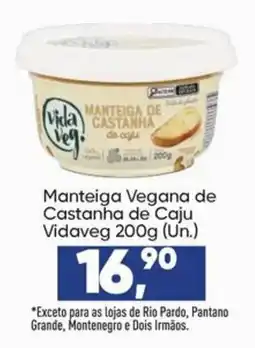 Imec Supermercados Manteiga vegana de castanha de caju oferta