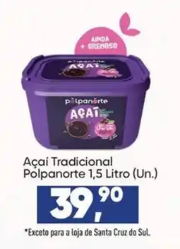 Imec Supermercados Açaí Tradicional Polpanorte oferta