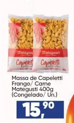 Imec Supermercados Massa de Capeletti Frango/ Carne Mategusti oferta
