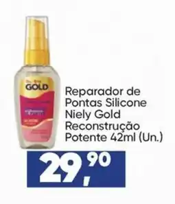 Imec Supermercados reparador de pontas silicone niely gold reconstrução potente oferta