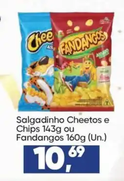 Imec Supermercados Salgadinho cheetos e chips oferta