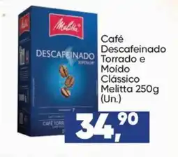 Imec Supermercados Café Descafeinado Torrado e Moído Clássico Melitta oferta