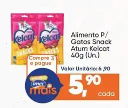 Imec Supermercados Alimento p/ gatos snack atum kelcat oferta