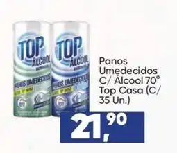 Imec Supermercados Panos umedecidos c/ álcool 70° oferta