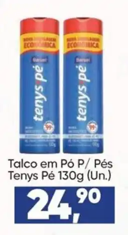 Imec Supermercados Talco em Pó P/ Pés Tenys Pé oferta