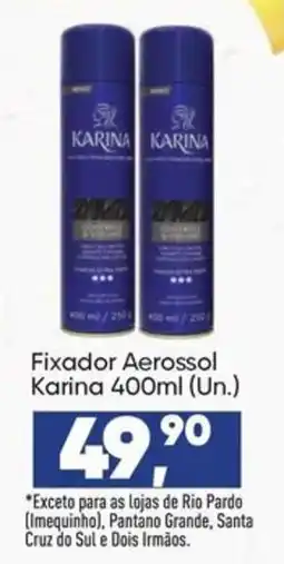 Imec Supermercados Fixador aerossol karina oferta