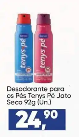 Imec Supermercados Desodorante para os Pés Tenys Pé Jato Seco oferta