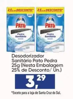 Imec Supermercados Desodorizador Sanitário Pato Pedra oferta