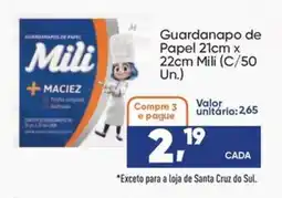 Imec Supermercados Guardanapo de papel mili oferta