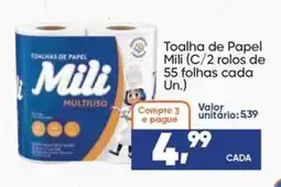 Imec Supermercados Toalha de papel mili oferta