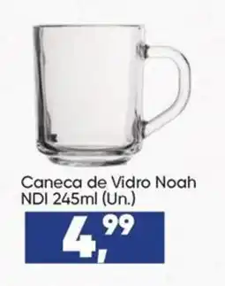Imec Supermercados Caneca de Vidro Noah oferta