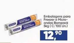 Imec Supermercados Embalagens para Freezer e Micro-ondas Bompak oferta