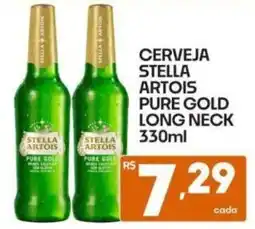Supermercados Avenida Cerveja stella artois pure gold long neck oferta
