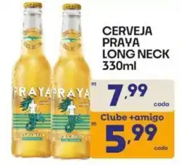 Supermercados Avenida Cerveja Praya long neck oferta