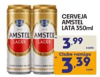 Cerveja amstel lata